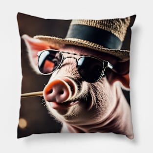 Funny pig Pillow