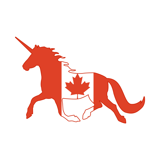 Canadian Unicorn by Wickedcartoons