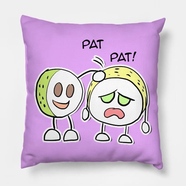 Cheer up! Pillow by Reenave