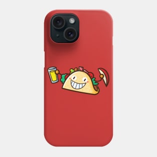 Funny Happy Taco Phone Case