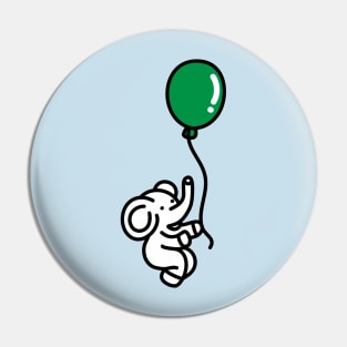 #GoGreen_ElephantHappy Pin