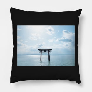 SACRED SHRINE IN THE SEA DESIGN Pillow