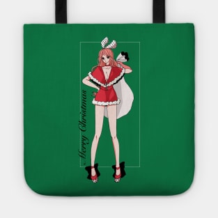 Nami One Piece Merry Christtmas Tote