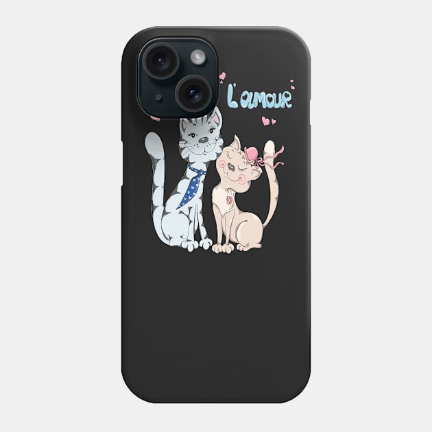 Cat love Mouse Phone Case by szrashed