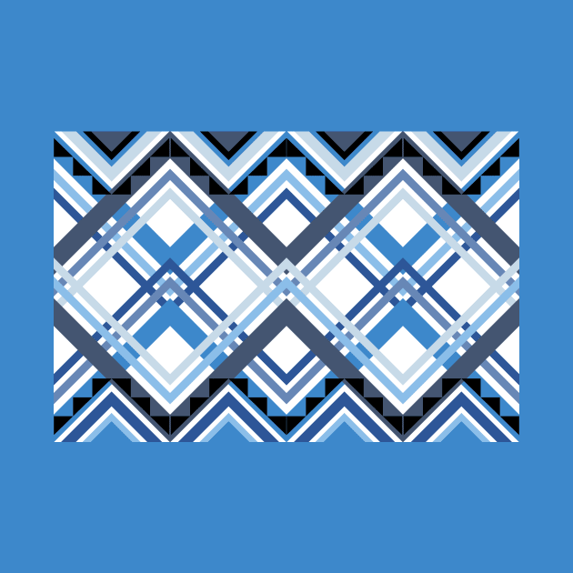 good blue pattern by noke pattern