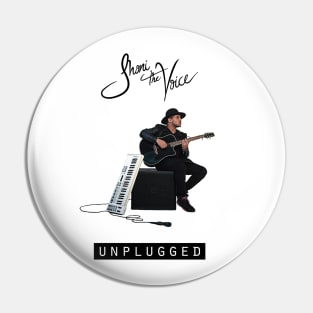 Jhoni The Voice "Unplugged" Album Tee Pin