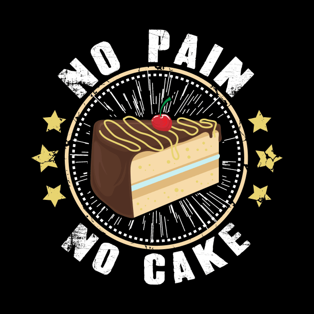 No pain no cake baking by captainmood