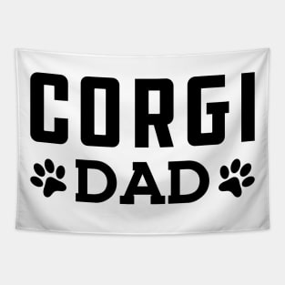 Corgi Dad Tapestry