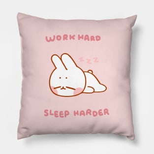 Work Hard, Sleep Harder Pillow