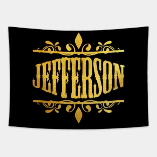 JEFFERSON NAME Tapestry