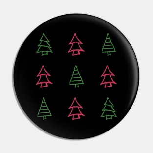 Christmas Trees Pin