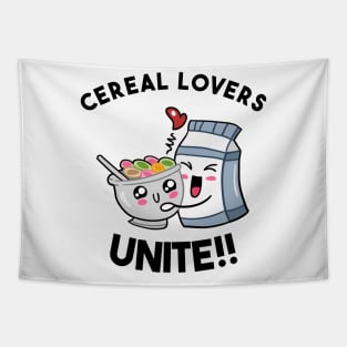 Cereal Lovers Unite Tapestry