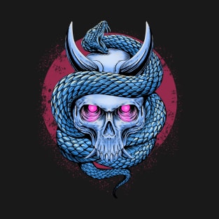 the skull and snake T-Shirt