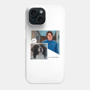 Nick and Nellie - heartstopper comic Phone Case