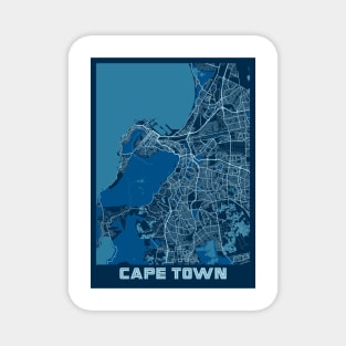 Cape Town - South Africa Peace City Map Magnet