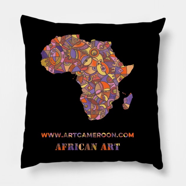 The Drummer XII Pillow by ArtCameroon