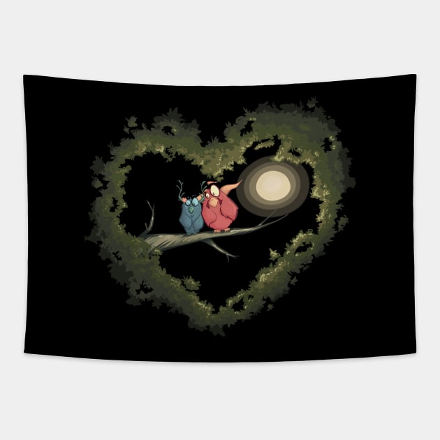 Moonkin love Tapestry by ArryDesign