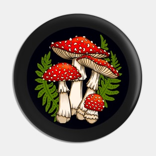 Magic Mushrooms Pin