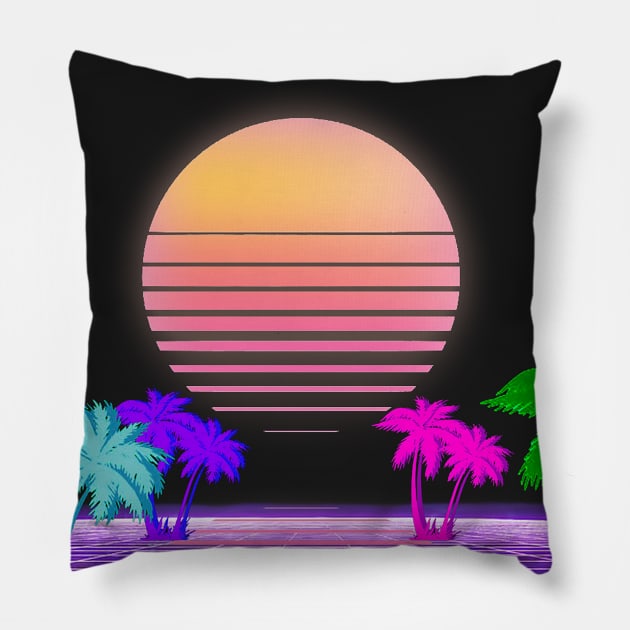 skies the limit Pillow by Deon_Hill_Draws