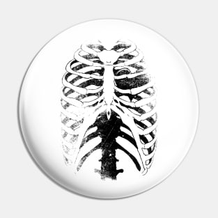 Skeleton Ribcage Pin