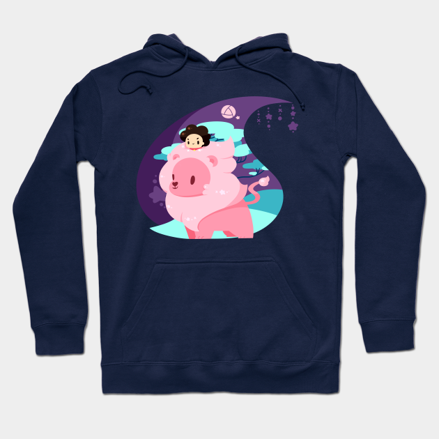steven universe lion hoodie