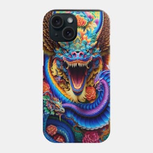 Trippy Psychedelic Orient Dragon Phone Case