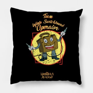 UMBRELLA ACADEMY 2 : TEAM INFINITE SWITCHBOARD OPERATOR (GRUNGE STYLE) Pillow