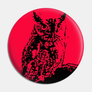 Red Owl 01 Pin