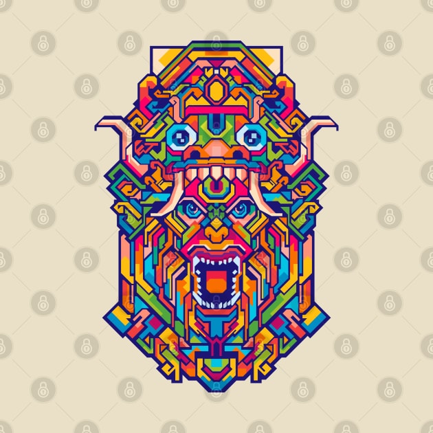 BARONG POP ART ILLUSTRATION by mrcatguys