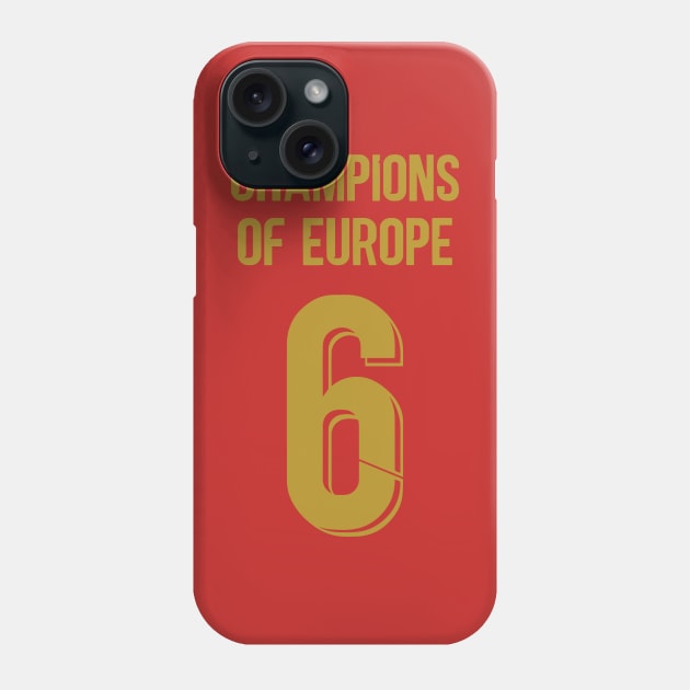 champions of Europe Phone Case by Alimator