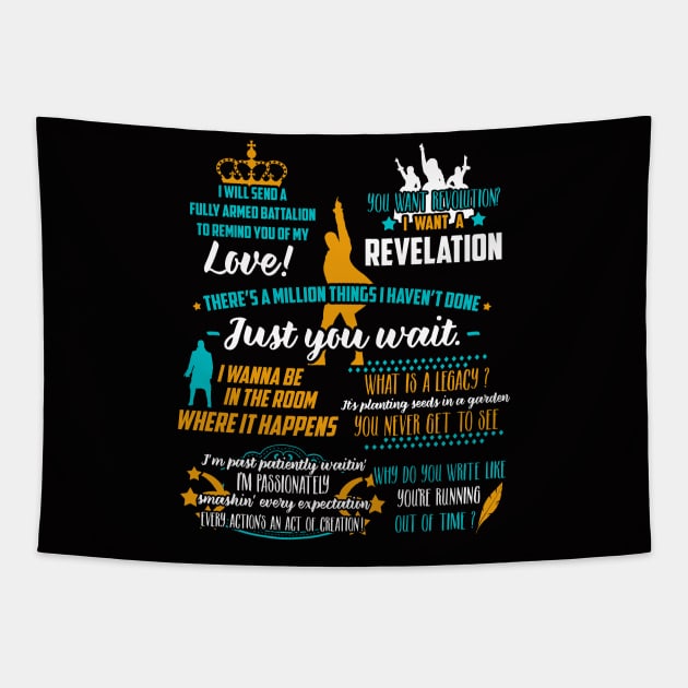 Quotes Tapestry by KsuAnn