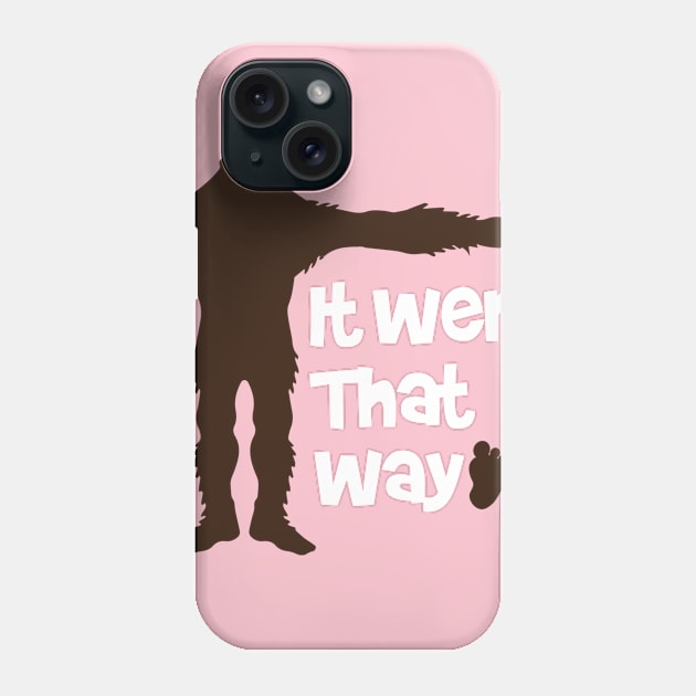 Yeti That way Phone Case by justSVGs