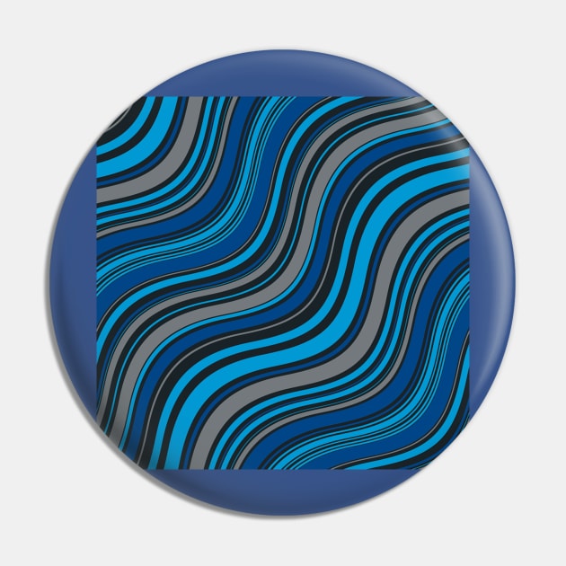 black and blue Pin by PREMIUMSHOP