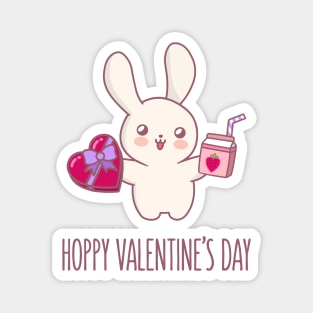 Valentine's Day Bunny Magnet