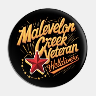 Malevelon Creek Veteran Pin