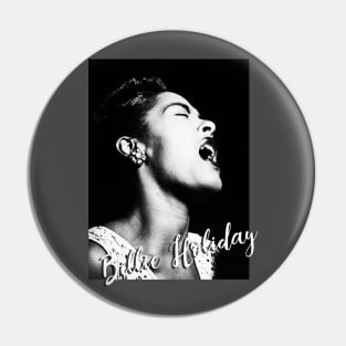 Billie Holiday Pin