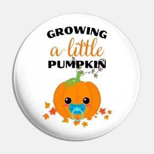 Growing a Little Pumpkin Pin