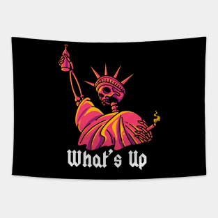 What's Up Liberty Tapestry