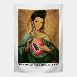 St. Sacrifice BenDeLaCreme Tapestry