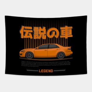 Tuner Orange 6 MPS JDM Tapestry