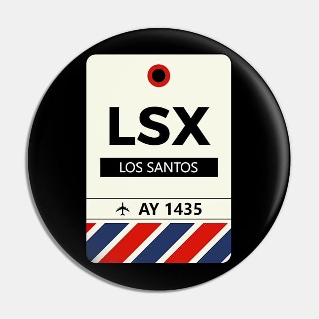 Los Santos Pin by finngifts