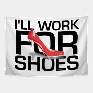 Work for Shoes Tapestry