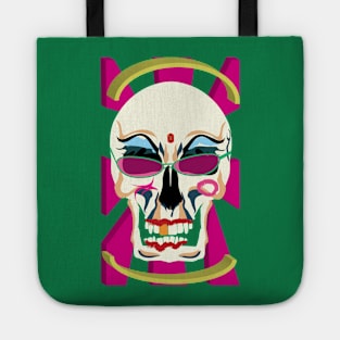 Electro skull Tote