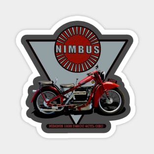 1936 Nimbus Motorcycle 750 cc 4CYL OHC Magnet