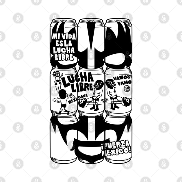 CANNED LUCHA dos mono by RK58