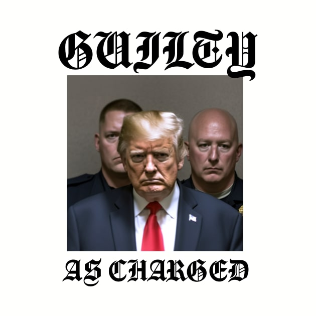 Donald Trump Guilty As Charged by TeeLabs