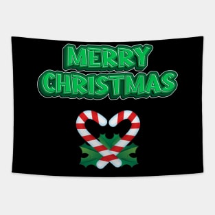 Merry Christmas, Holiday, Christmas Tee, Family Christmas, Santa, Xmas Shirt, Christmas Outfit, Gift For Christmas Tapestry