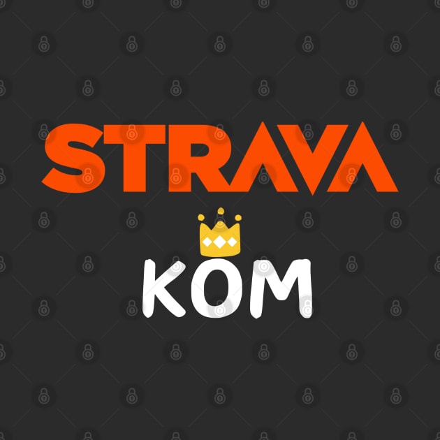 Strava KOM, Strava Running Gift, Cycling Gifts, Strava Gift by Raw Designs LDN