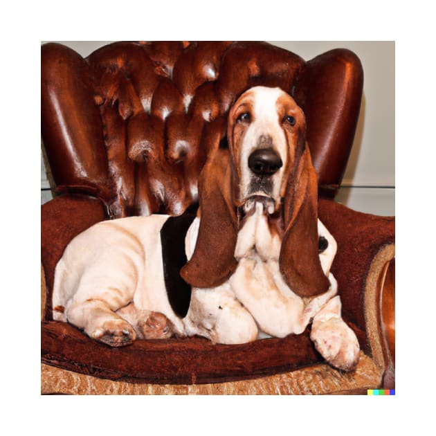 Lazy day Basset Hound by GhostlierNation