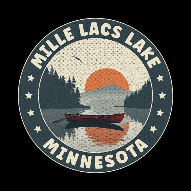 Mille Lacs Lake Minnesota Sunset by turtlestart